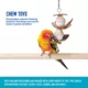 Product All Living Things® Natural Coco & Crates Bird Toy