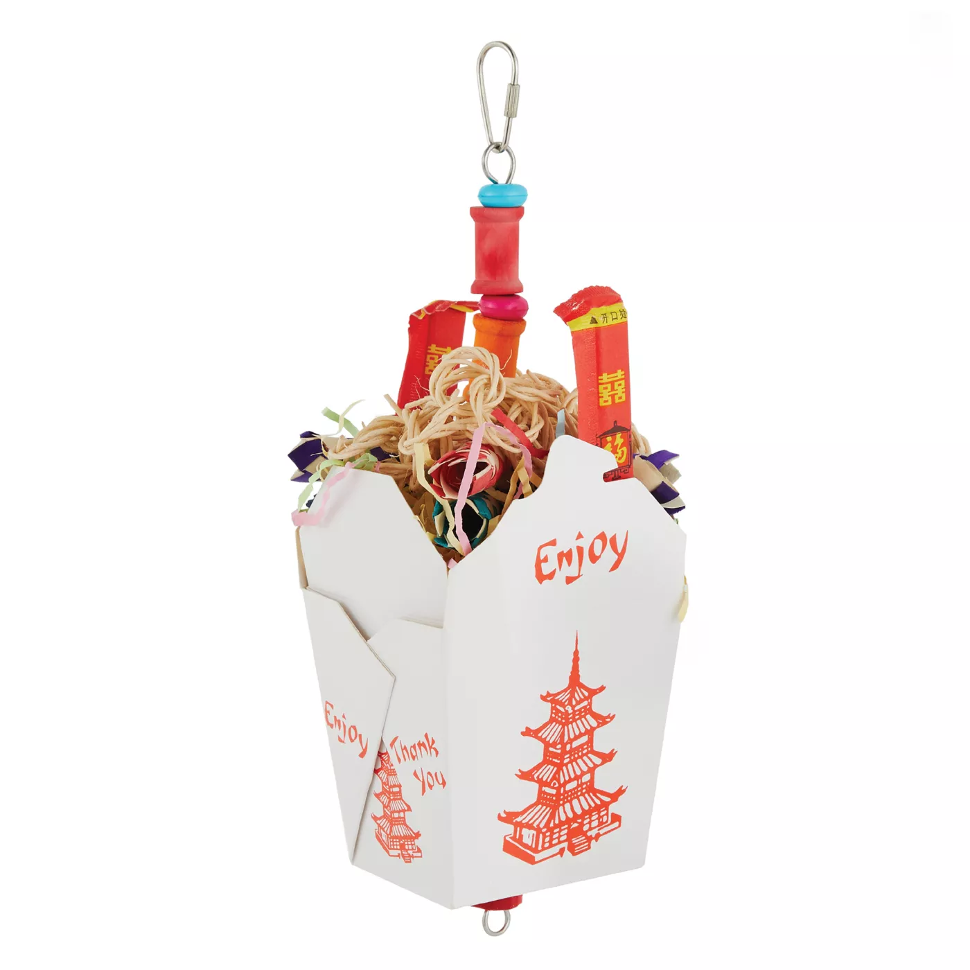 Product All Living Things® Chinese Takeout Bird Toy