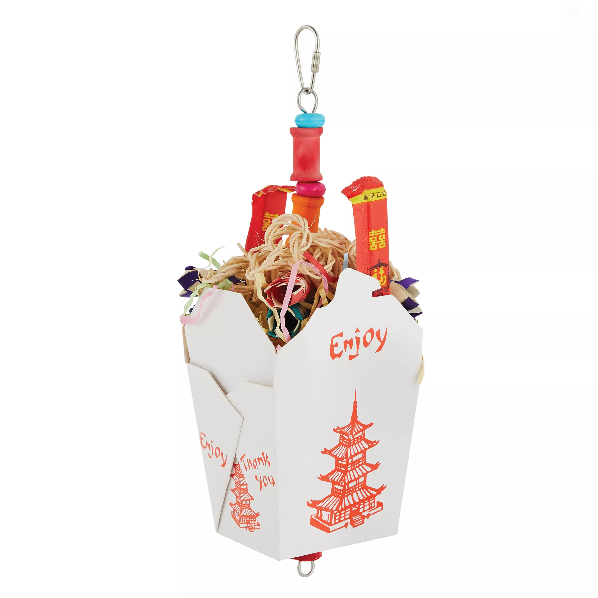 All Living Things® Chinese Takeout Bird Toy