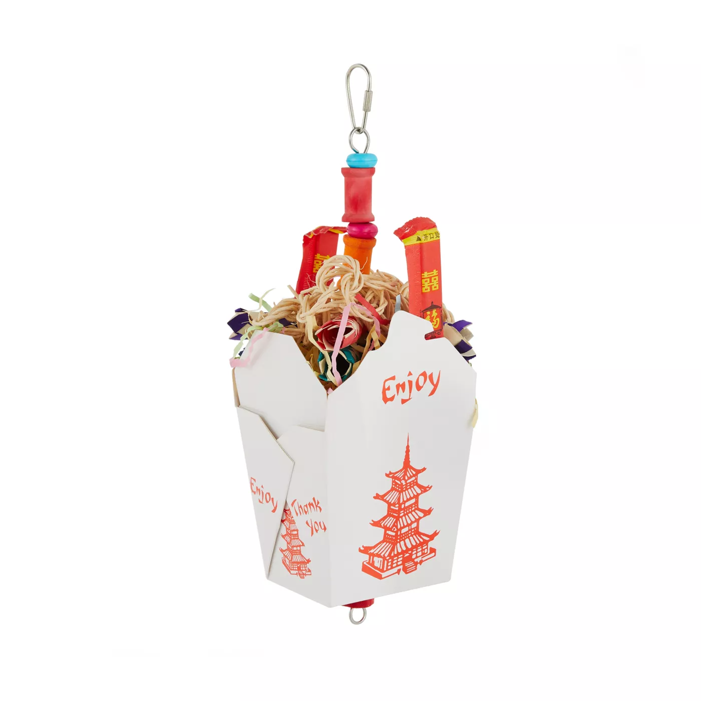 Product All Living Things® Chinese Takeout Bird Toy