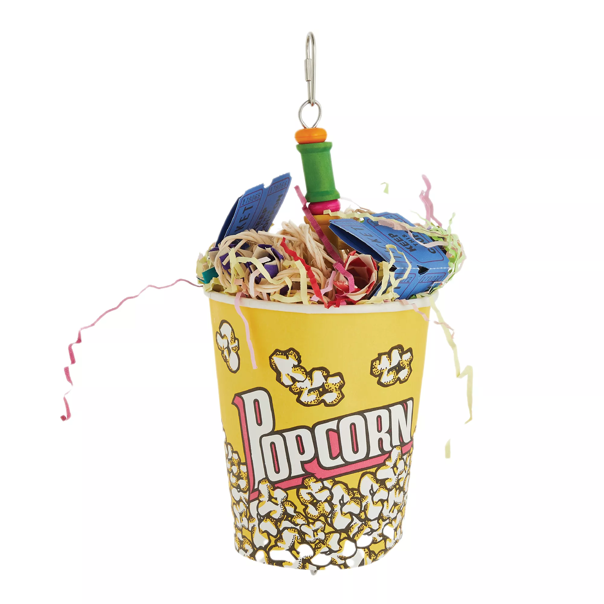 All Living Things® Movie Time Popcorn Bird Toy