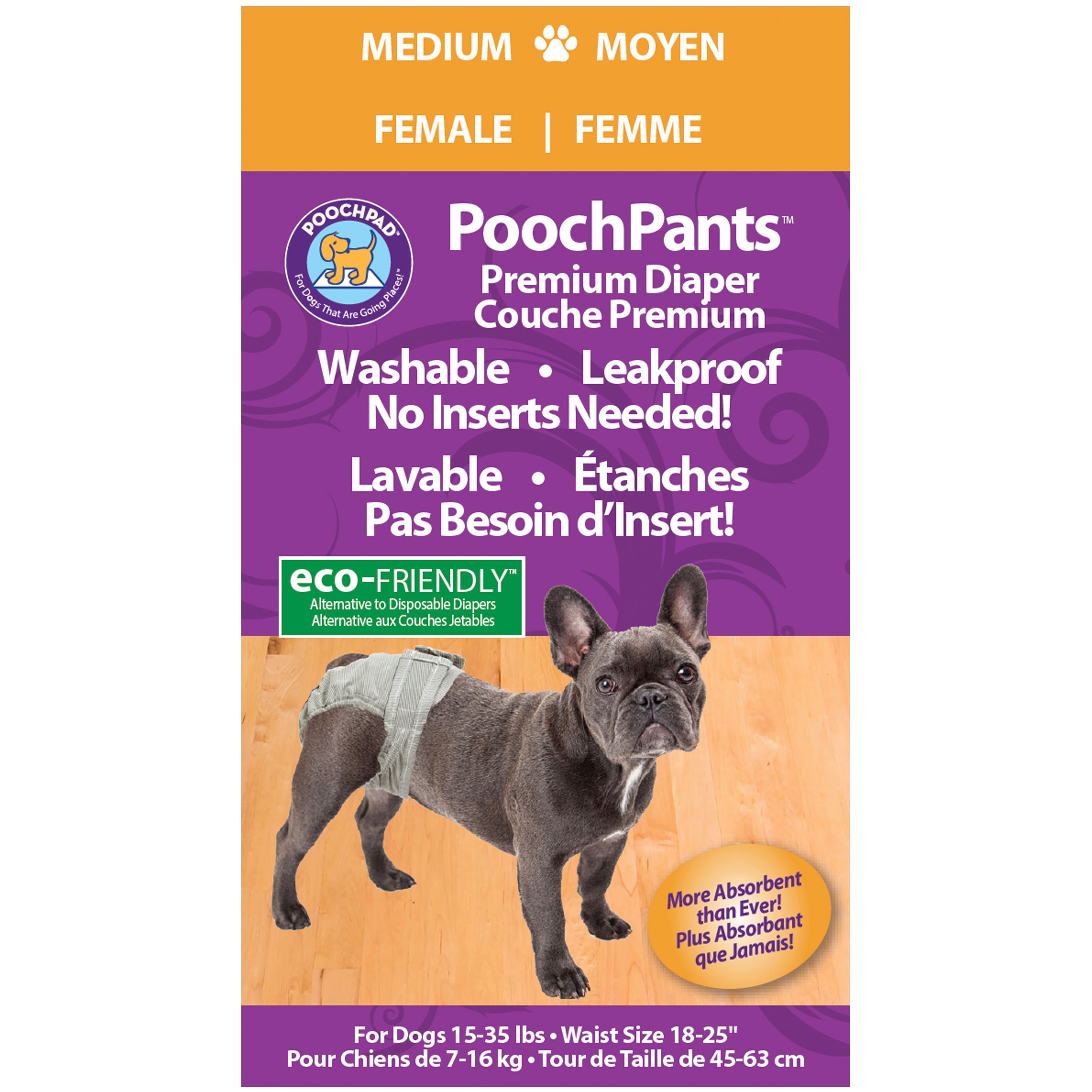 Top Paw® Disposable Dog Diapers 30 Pack