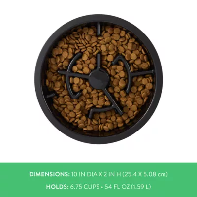 Top Paw® Silicone Slow Feeder Dog Bowl, 6.75-cup - Image 4