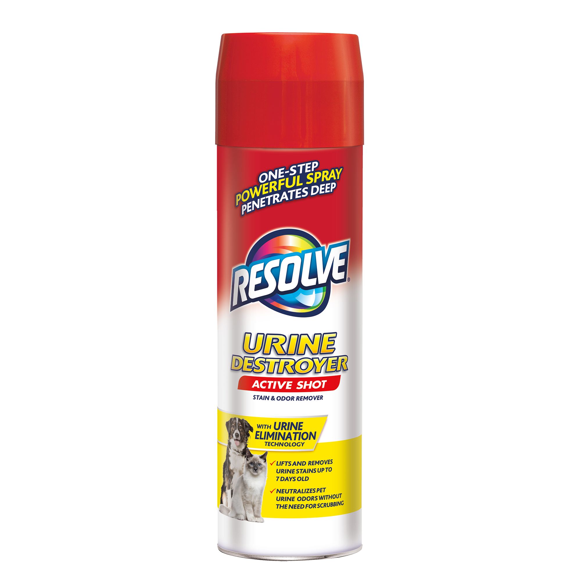 Resolve Urine Destroyer Active Shot Stain Odor Remover 17 Fl Oz