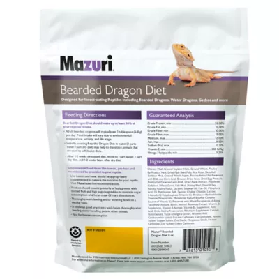 Product Mazuri Bearded Dragon Diet