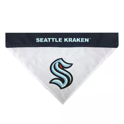 Pets First Seattle Kraken NHL Reversible Pet Bandana - Image 2