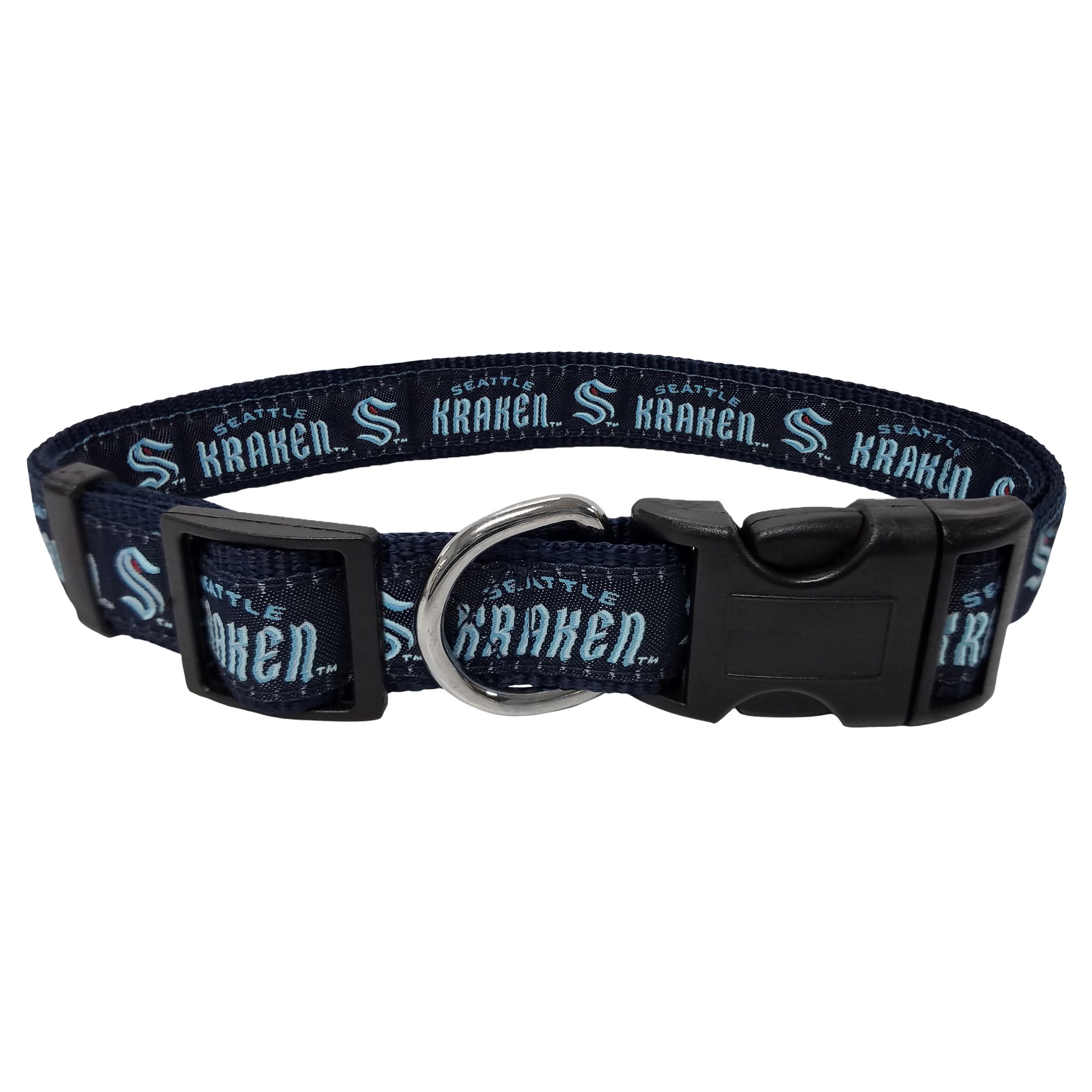 Pets First Seattle Kraken NHL Dog Collar | dog Collars | PetSmart