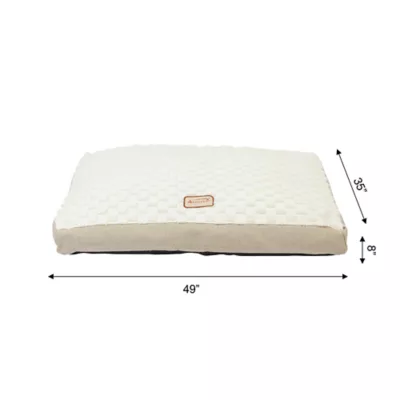 Product Armarkat  Beige & Ivory Snowy Velvet Pillow Dog Bed