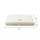 Product Armarkat  Beige & Ivory Snowy Velvet Pillow Dog Bed