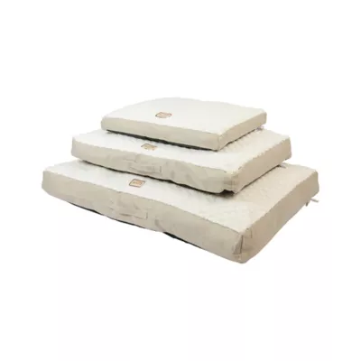 Product Armarkat  Beige & Ivory Snowy Velvet Pillow Dog Bed