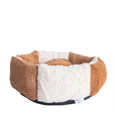 Product Armarkat Earth Brown & Ivory Cuddler Cat Bed