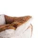 Product Armarkat Earth Brown & Ivory Cuddler Cat Bed