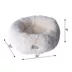 Armarkat Ultra-Thick & Soft Plush White Cuddler Pet Bed image thumbnail 5
