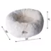 Armarkat Ultra-Thick & Soft Plush White Cuddler Pet Bed image thumbnail 5