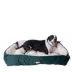 Armarkat Laural Green & Ivory Cuddler Dog Bed image thumbnail 1