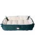 Armarkat Laural Green & Ivory Cuddler Dog Bed image thumbnail 2