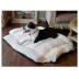 Armarkat Laural Green & Ivory Cuddler Dog Bed image thumbnail 4