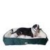 Armarkat Laural Green & Ivory Cuddler Dog Bed image thumbnail 1