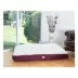  Amarkat Ivory & Burgandy Large Dog Pillow Dog Bed image thumbnail 2