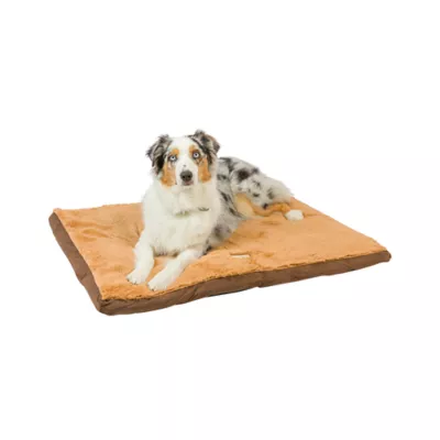 Product Armarkat Mocha & Earth Brown Faux Suede and Plush Pillow Dog Bed