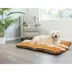 Armarkat Mocha & Earth Brown Faux Suede and Plush Pillow Dog Bed image thumbnail 3