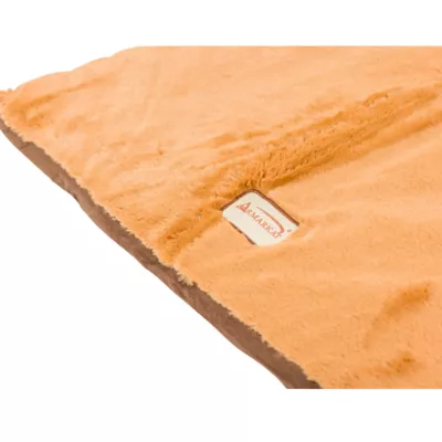 Product Armarkat Mocha & Earth Brown Faux Suede and Plush Pillow Dog Bed