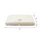 Product Armarkat  Beige & Ivory Snowy Velvet Pillow Dog Bed