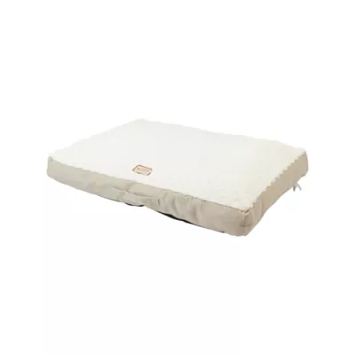 Product Armarkat  Beige & Ivory Snowy Velvet Pillow Dog Bed