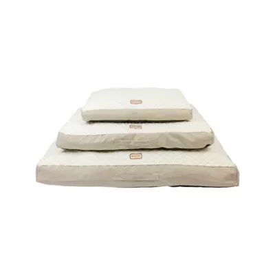 Product Armarkat  Beige & Ivory Snowy Velvet Pillow Dog Bed