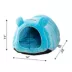 Armarkat Luxe Velvet Cornflower Blue Covered Cat Bed image thumbnail 5