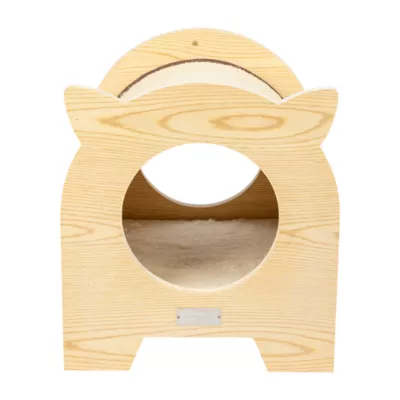 Product Armarkat Hideaway Wood Cat Scratcher & Condo