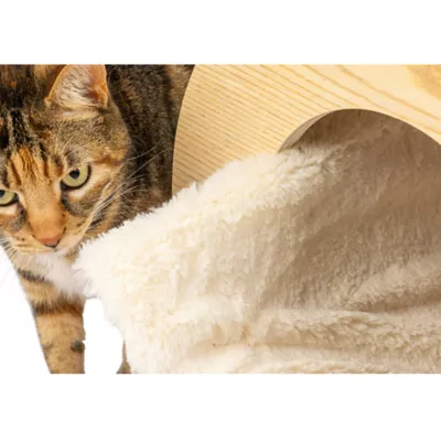 Product Armarkat Hideaway Wood Cat Scratcher & Condo