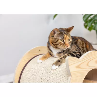 Product Armarkat Hideaway Wood Cat Scratcher & Condo
