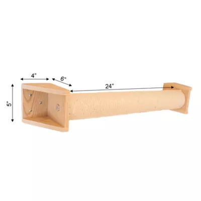 Product Armarkat Wall-Mounted Real Wood Cat Scratcher