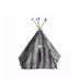 Armarkat Gray Stripe Teepee Tent Cat Bed image thumbnail 5
