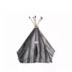 Product Armarkat Gray Stripe Teepee Tent Cat Bed