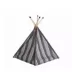 Armarkat Gray Stripe Teepee Tent Cat Bed image thumbnail 6
