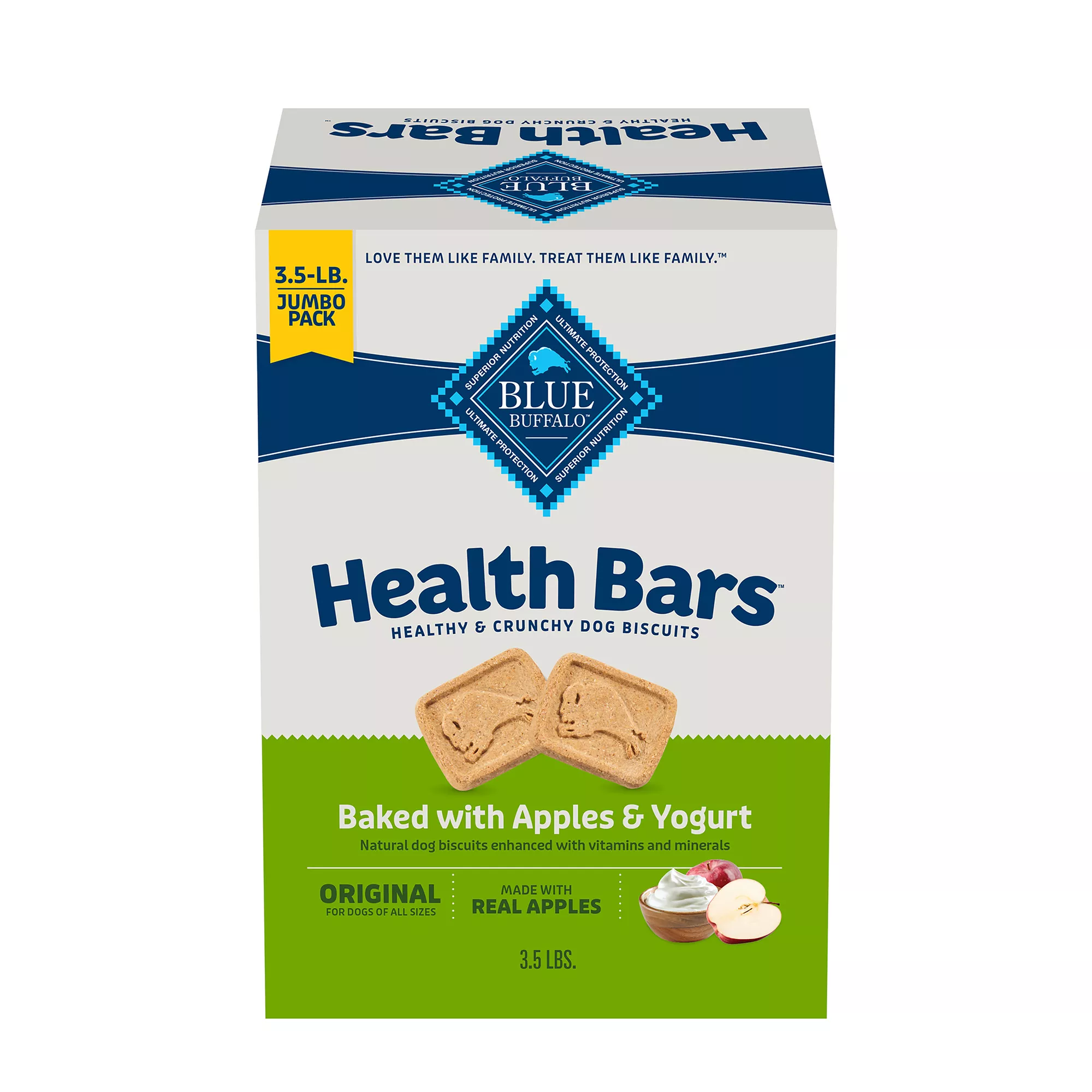 Blue Buffalo®   All Life Stages Treat Dog Treats - Natural, Apple & Yogurt