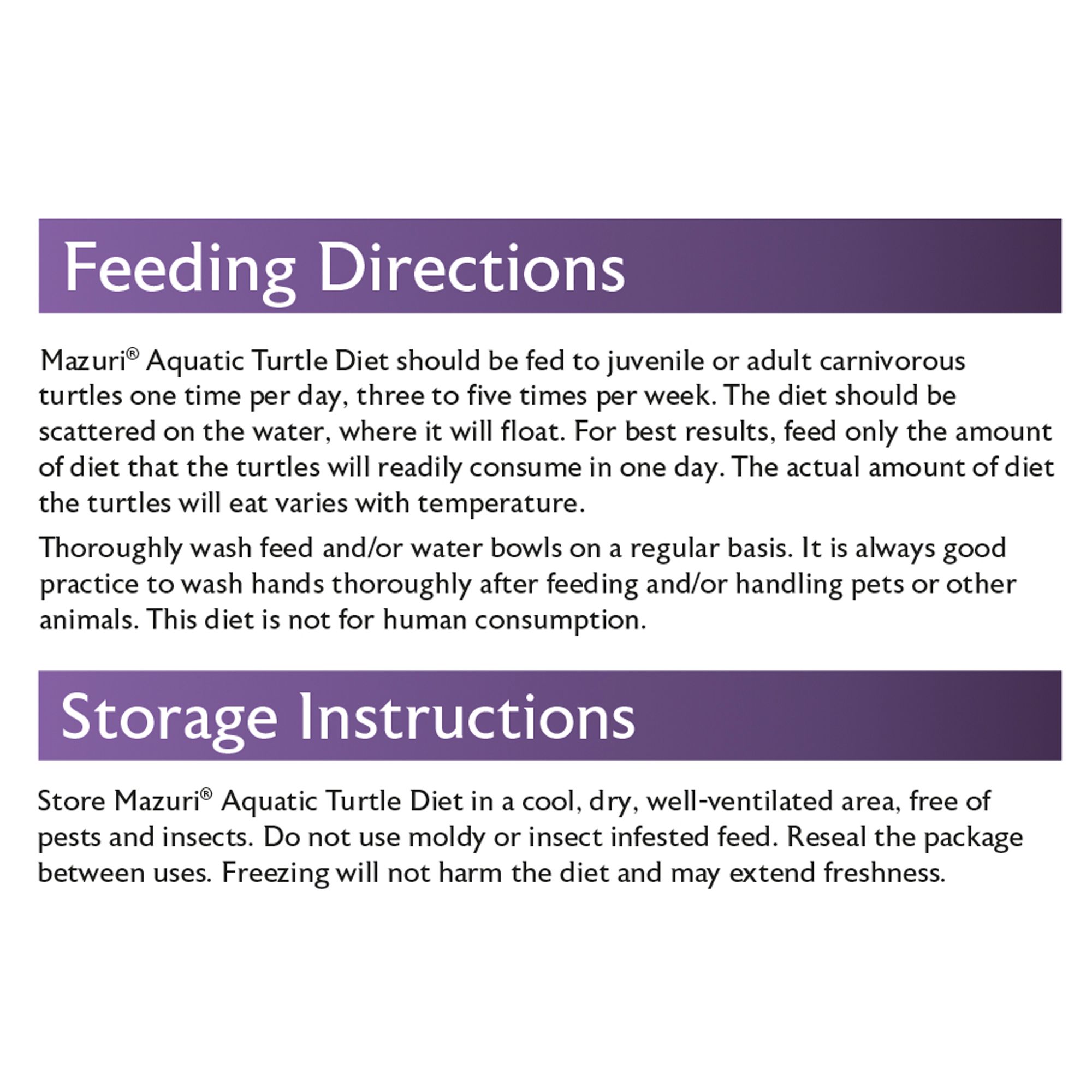 Mazuri Aquatic Turtle Diet - Aquatic Turtle Food - 12 oz - thumbnail 5