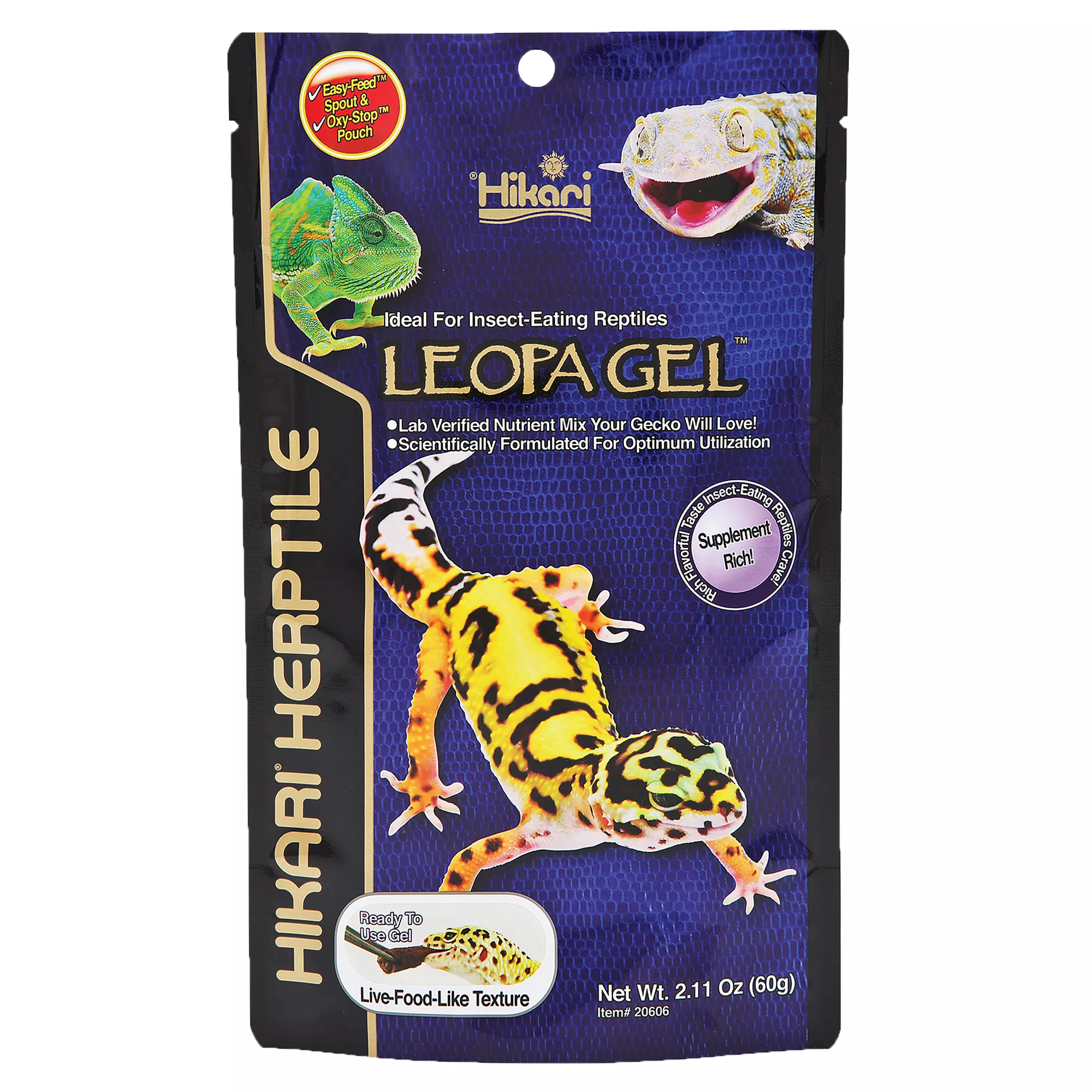 Hikari LeopaGel&trade;  Ready-to-Use Reptile Food