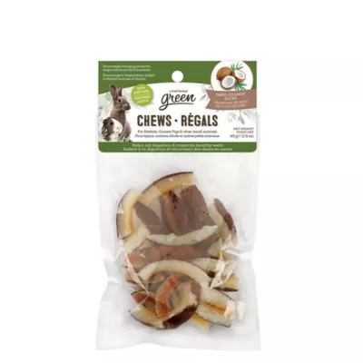 Product Living World Green Small Animal Coconut Chips Chews