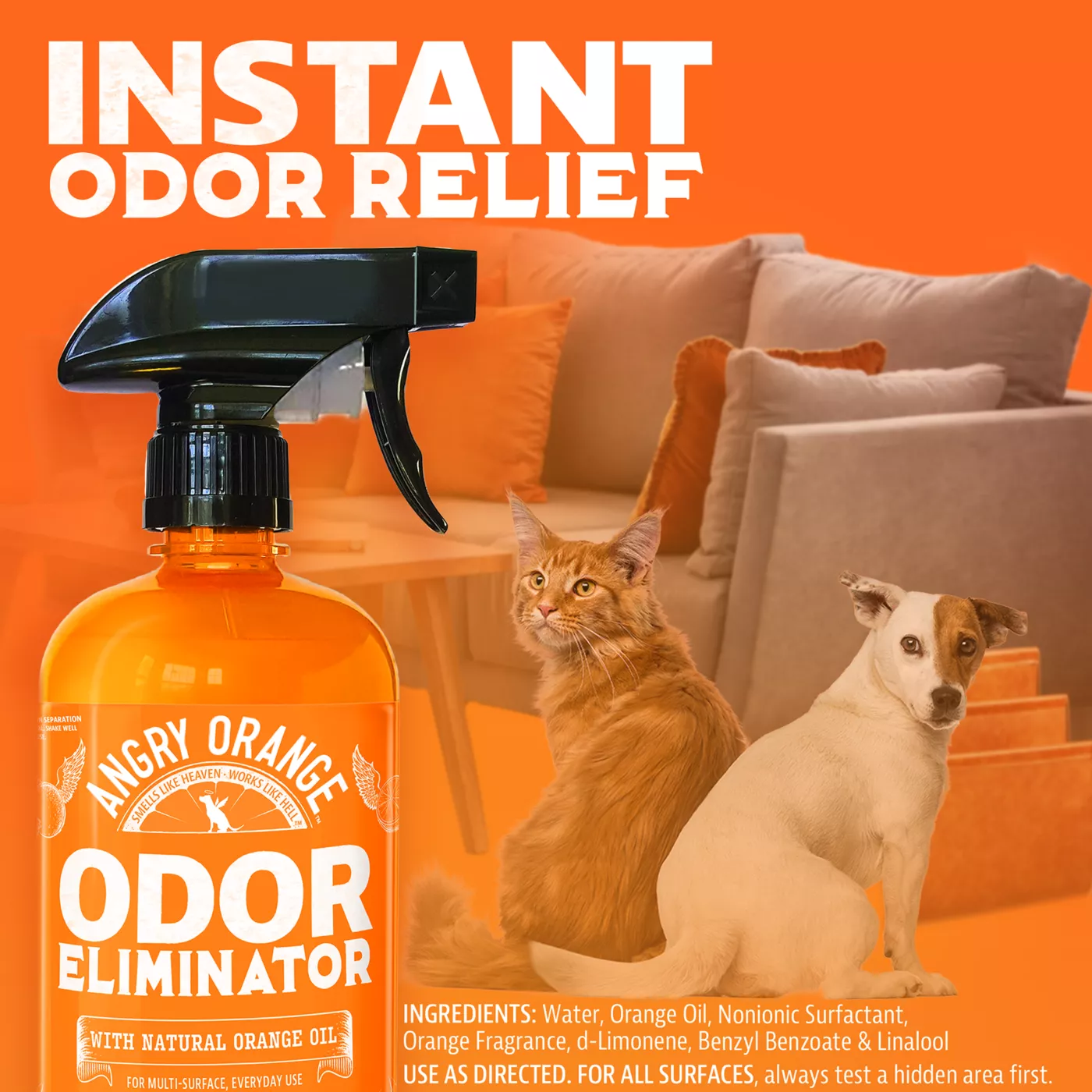 Angry orange pet odor eliminator canada best sale