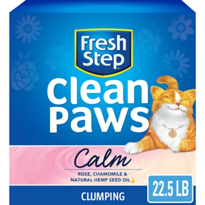 Product Fresh Step® Clean Paws Calm Clumping Clay Cat Litter - Scented, Low Tracking