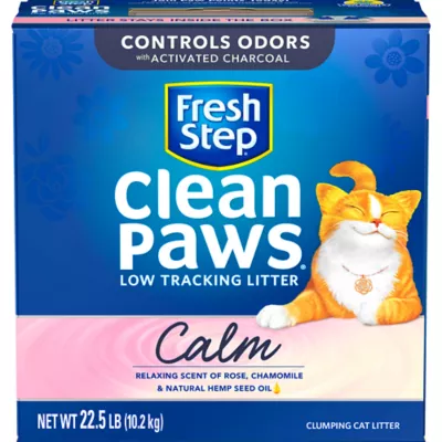 Product Fresh Step® Clean Paws Calm Clumping Clay Cat Litter - Scented, Low Tracking