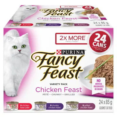 Product Fancy Feast® Chicken Feast Wet Cat Food Variety Pack