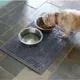 Product Bungalow Flooring Personalized WaterHog Paws & Bones Dog Bowl Placemat
