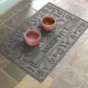 Product Bungalow Flooring Personalized WaterHog Paws & Bones Dog Bowl Placemat