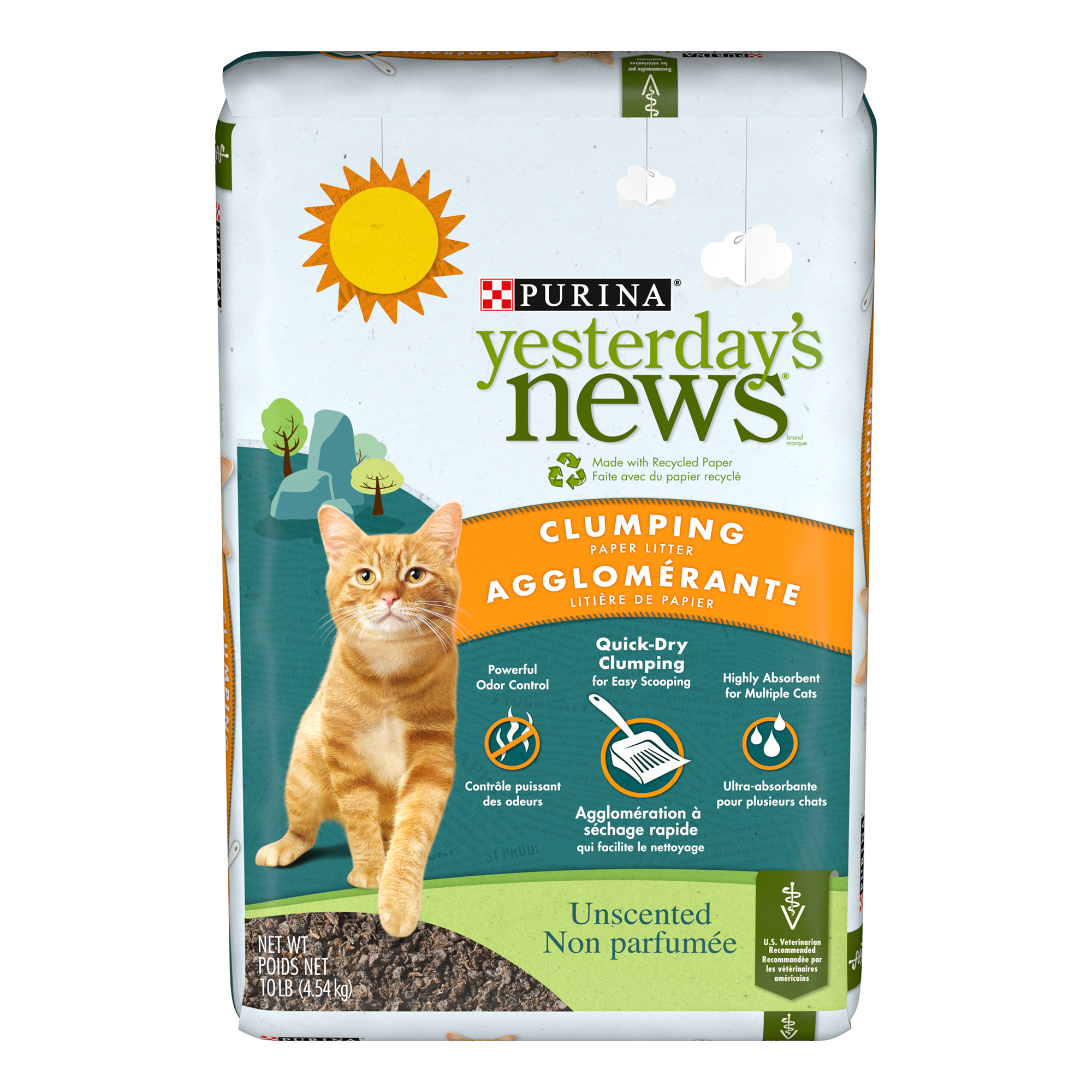 Purina® Yesterday's News® Paper Cat Litter