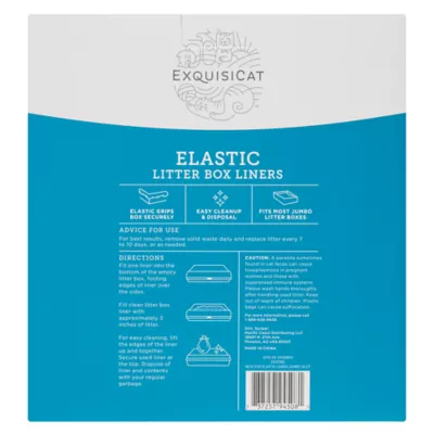ExquisiCat® Elastic Cat Litter Box Liners, Large-Jumbo - Image 7