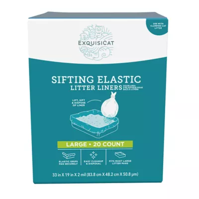 Product ExquisiCat® Sifting Elastic Litter Liners